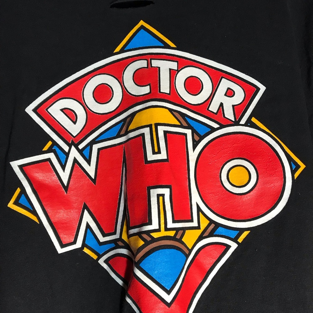 Dr. Who Distressed Altered T-Shirt